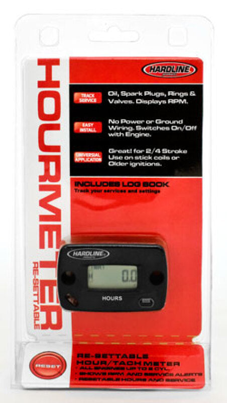Hardline Resettable Hour Meter with Service Alerts