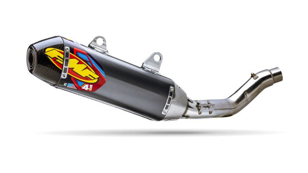 FMF Racing Yamaha YZ450F 14-17/ WR/YZ450FX 16-18 Anod TI Factory 4.1 RCT SO Muffler w/R. Carbon Cap