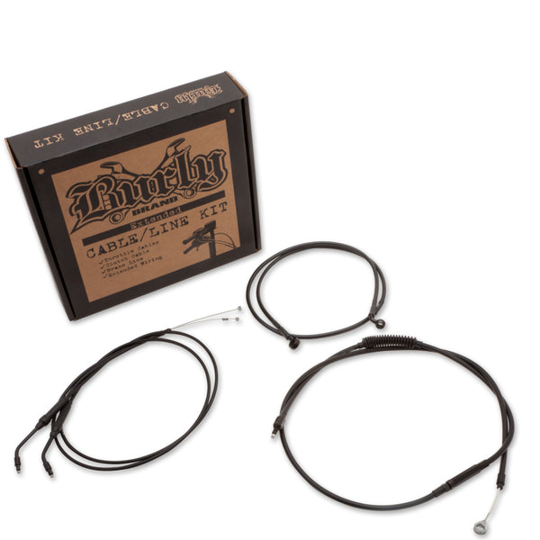Burly Brand 8in Throttle Cable Control Kit