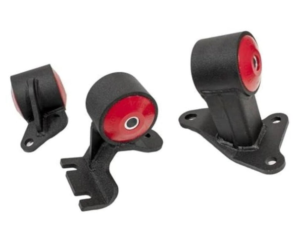 Innovative 88-91 Civic B-Series Black Steel Engine Mounts with 60A Bushings