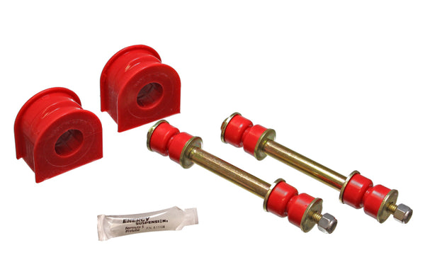 Energy Suspension 29mm Front Sway Bar Bushing Set for Ford - Red