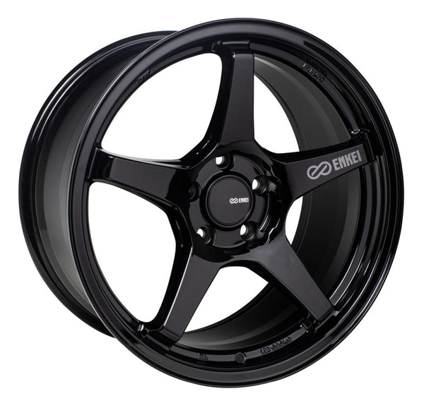Enkei TS-5 18x8 Gloss Black Wheel - 5x114.3, 40mm Offset, 72.6mm Bore