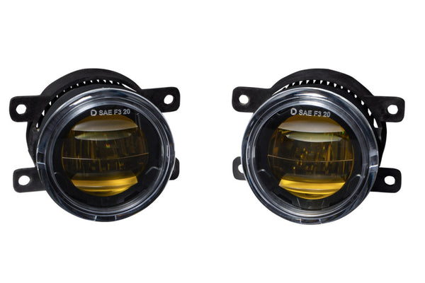 Diode Dynamics Elite Series Type A Yellow Fog Lamps - Pair