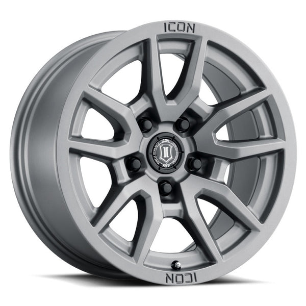 ICON Vector 5 17x8.5 Wheel 5x150 25mm Offset 5.75in BS Titanium