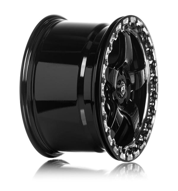 Forgestar D5 Beadlock Gloss Black Wheel 18x12, 5x120.65 BP, ET56, 8.8in BS
