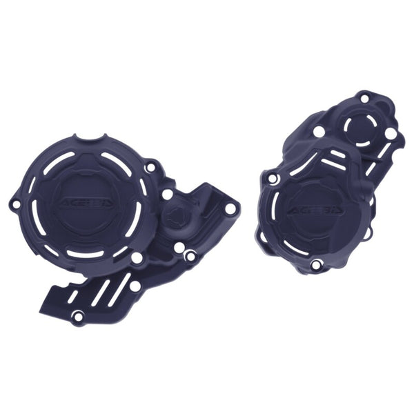 Acerbis 2024 Husqvarna FE250/350/ 2024 KTM XW-F350/EXC-F350 X-Power Kit - Blue