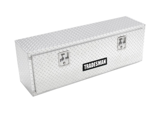 Tradesman Aluminum Top Mount L-Wing Box (72in.) - Brite