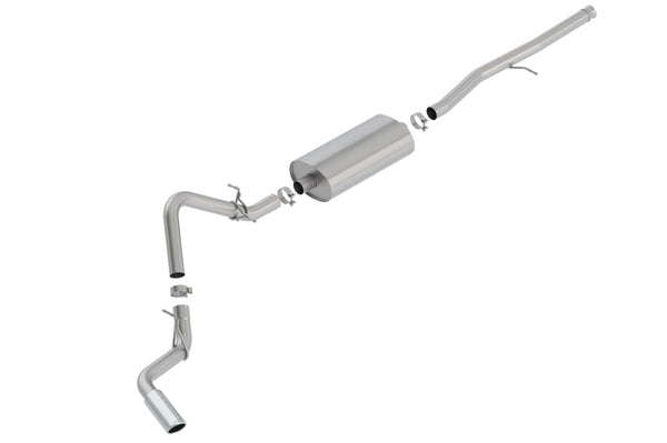 Borla 2019 Silv/Sierra C/B Exhaust Touring 1500 5.3L V8 AT 2&4WD EC STB(78.8) CC SB(69.3) 147.4 WB