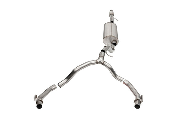 Corsa Cat-Back Exhaust for 2021-2025 Cadillac Escalade 6.2L Dual Rear 3.5/2.75in