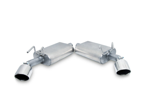 Gibson Dual Exhaust System for 2010-2015 Chevrolet Camaro LS 3.6L - 2.25in Axle-Back