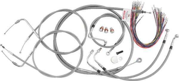 Burly Brand 16in Control Kit - Stainless Steel
