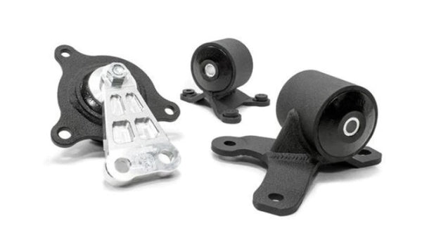 Innovative 02-05 Civic K-Series Black Steel Engine Mounts with 95A Bushings