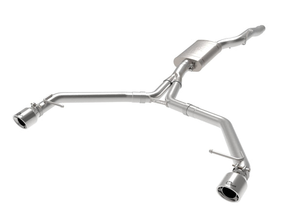 aFe MACH Force-Xp Axle-Back Exhaust for 2013-2016 Audi Allroad L4 with Polished Tips
