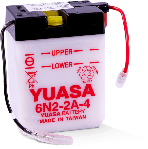 Yuasa 6N2-2A-4 Conventional 6-Volt Battery