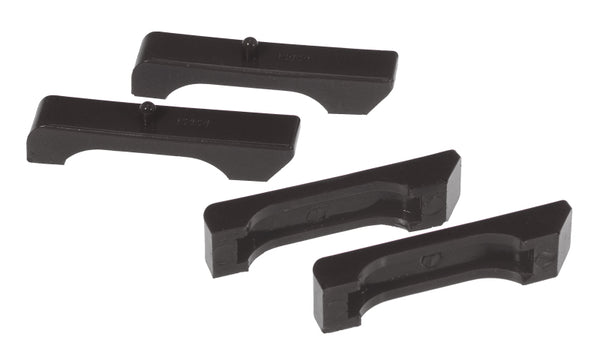 Prothane 68-87 GM Small Block Radiator Isolators - Black