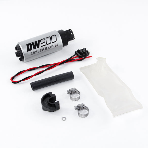 DeatschWerks DW200 255 LPH In-Tank Fuel Pump for Nissan 240sx/Silvia S14/S15 with Install Kit