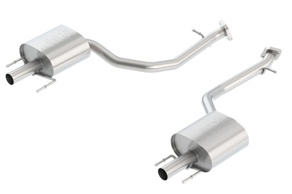 Borla S-Type Axle Back Exhaust for 2014-2016 Lexus GS350 - Rear Section Only