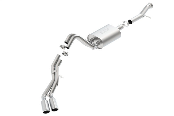 Borla Cat-Back Exhaust for 2015 Cadillac Escalade/Yukon Denali 6.2L V8 2WD/4WD - S-Type