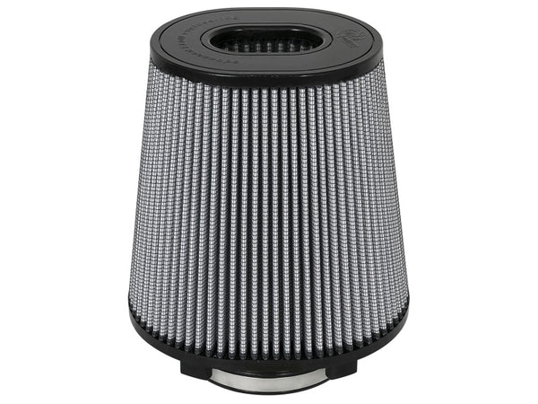 aFe Magnum FLOW Replacement Clamp-On Air Filter - 5in Inlet, 9x7.5in Base, 6.75x5.5in Top, 9in Height