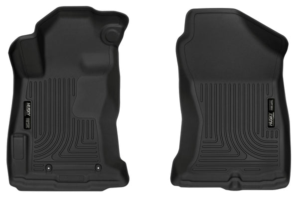 Husky Liners 2018 Subaru Crosstrek Black Front Floor Liners - Rubber