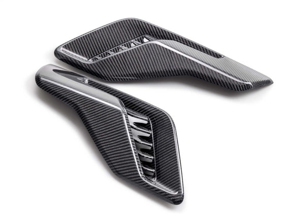 Ford Racing Carbon Fiber Fender Vent Set for 2021-2025 F-150 Raptor - Gloss Finish