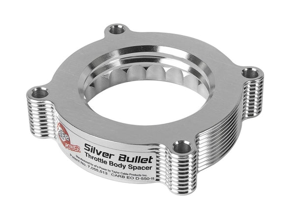 aFe Silver Bullet Throttle Body Spacer for Ford F-150 Raptor 2010-2012 V8 6.2L