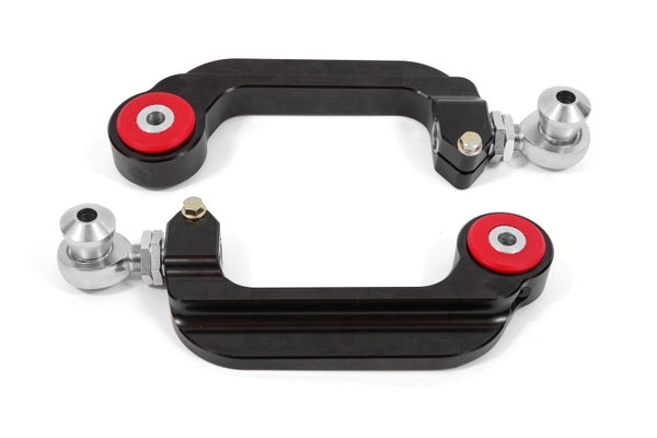 BMR Adjustable Billet Aluminum Camber Links for 2015-2018 S550 Mustang - Black Anodized