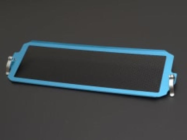 Cusco Turbo Intercooler Protection Grill Kit for 08-17 Impreza GR/GV/VA - Blue & Black Mesh
