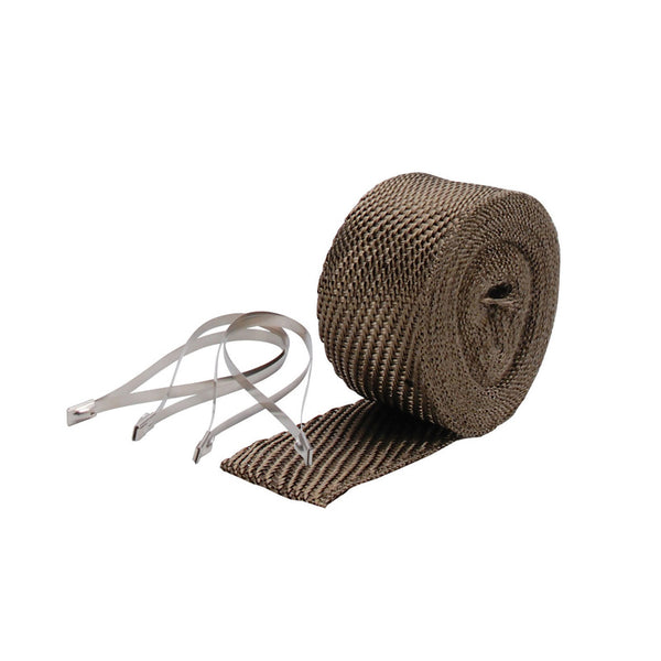 DEI Titanium Exhaust Wrap Kit with Locking Ties - 2in x 25ft