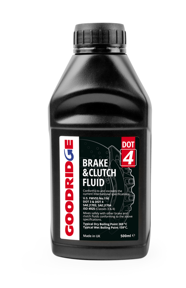 Goodridge 500ML Performance DOT 4 Brake Fluid - Single Bottle