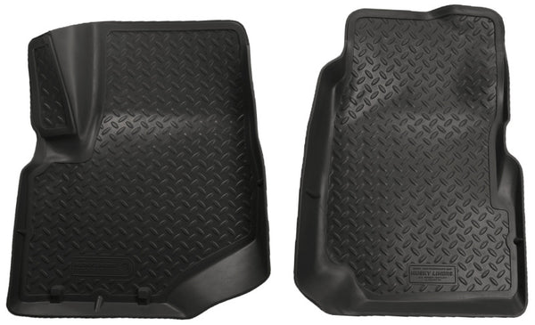 Husky Liners Classic Style Black Floor Liners for 2002-2008 GM Trailblazer/Bravada/Envoy & 2005-2008 Saab 9-7X