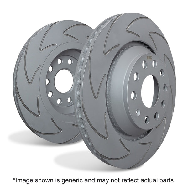 EBC 10-13 Chevrolet Corvette (C6) 6.2 Grand Sport BSD Front Rotors