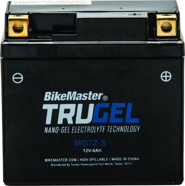 BikeMaster TruGel Battery - MG7Z-S