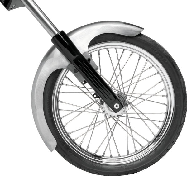 Bikers Choice Outlaw Raw Front Fender 21" Wide Glide Wheel, Undrilled Custom