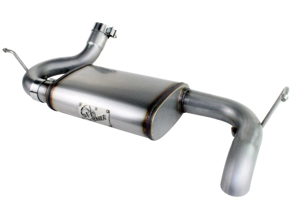 aFe MACHForce XP Axle-Back Exhaust for 2007-2017 Jeep Wrangler V6 3.6L/3.8L
