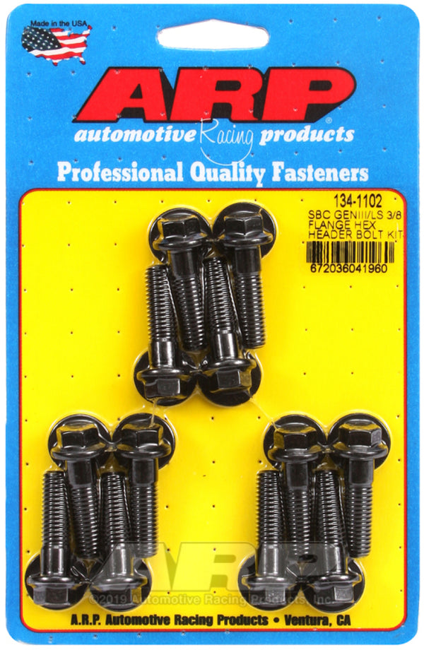 ARP Chevy LS 3/8" Flange Hex Header Bolt Kit