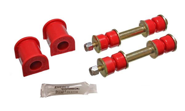 Energy Suspension 86-97 Nissan 720 & Hardbody 4WD Red 20mm Front Sway Bar Bushings