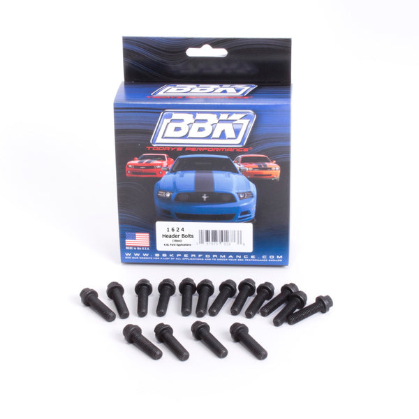 BBK Ford Modular 4.6L/5.4L Exhaust Header Bolts 8mm 1.25 x 30mm (16 Pack)