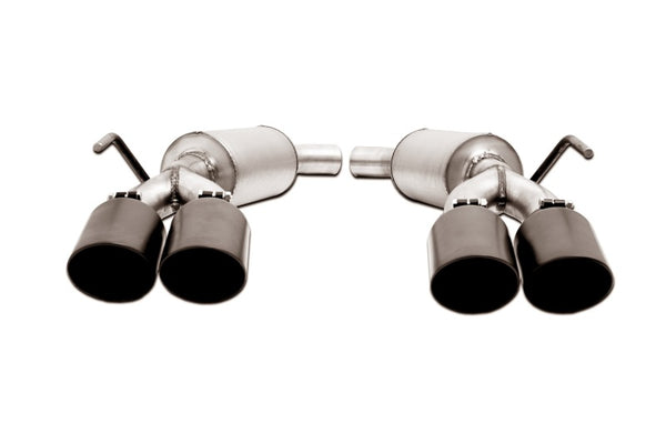 Gibson 20-23 Ford Explorer ST / Lincoln Aviator 3.0L 2.25in Black Elite Axle-Back Dual Exhaust