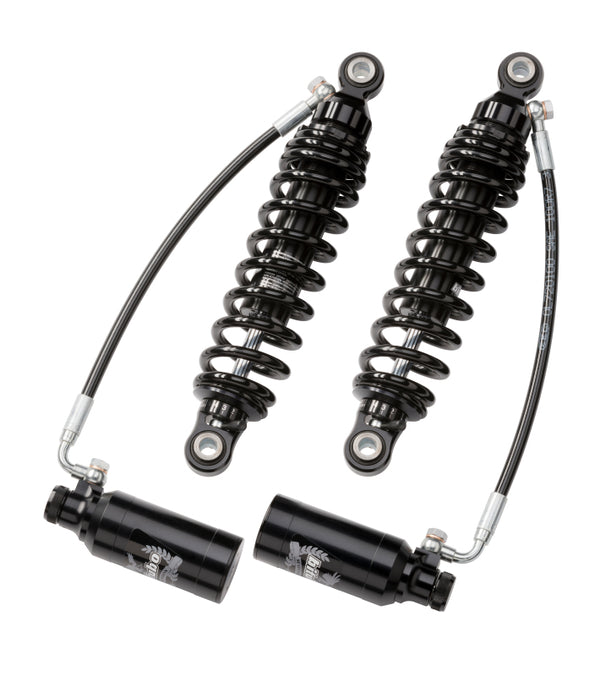 Bitubo Wmm Twinshocks - Adjustable Spring Preload, 326mm Length, Dark Edition