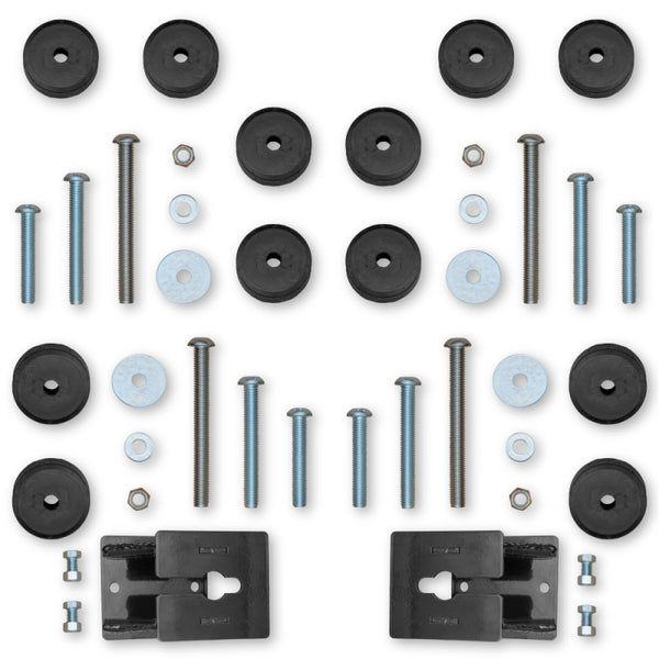 Rock Krawler 2018+ Jeep Wrangler JL 2DR / JLU 4DR Front & Rear Bump Stop Kit (2in-4in)