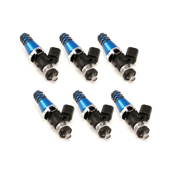 Injector Dynamics 1340cc Fuel Injectors - 60mm Length, 11mm Blue Top (Set of 6)