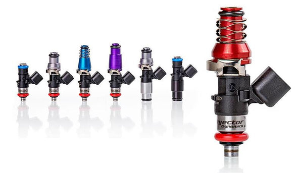 Injector Dynamics ID1050X Injectors 11mm (Red) Adaptors S2K Lower (Set of 4)