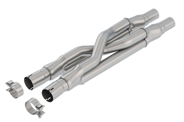 Borla 15-18 Ford Mustang GT 5.0L RWD 2.5" Resonator Delete X-Pipe
