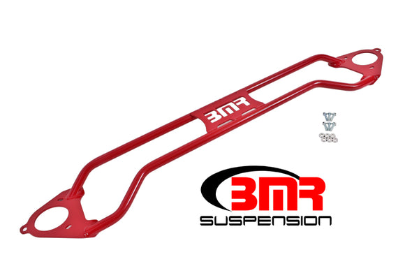 BMR Strut Tower Brace for 2016-2017 Camaro - Twin Tube Design, Red