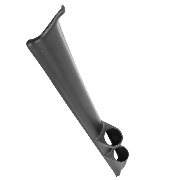 AutoMeter 92-95 Honda Civic A-Pillar Dual 52mm Gauge Pod - Black