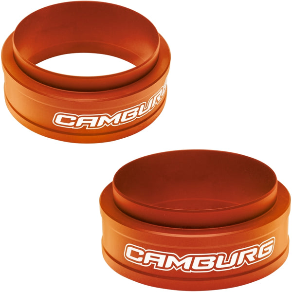 Camburg 1.5in Front Spring Preload Spacer Kit for 2021-2023 Ford Raptor (Fox Orange)