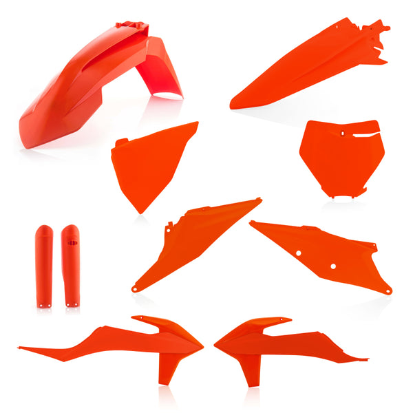 Acerbis Full Plastic Kit KTM 125-450 SX/SX-F/XC-F/XC/XC-TPI 2019-2022 - Orange (16)