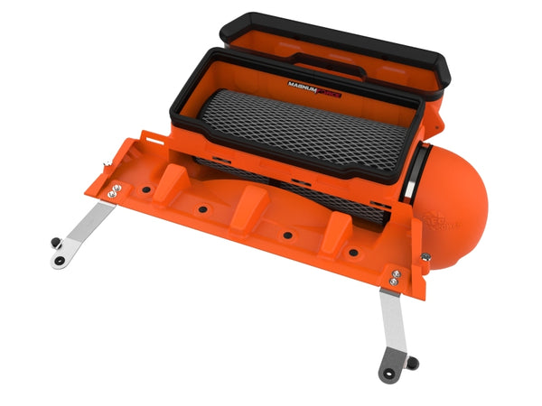 aFe Magnum FORCE Stage 2 Cold Air Intake System for 2021-2023 RAM 1500 TRX V8-6.2L Orange Edition