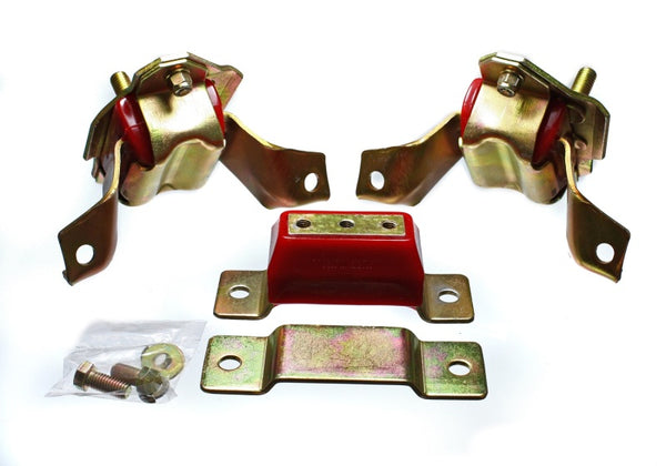 Energy Suspension Motor & Transmission Mount Set for 84-95 Ford Mustang 5.0 (302c.i.) V8 - Red
